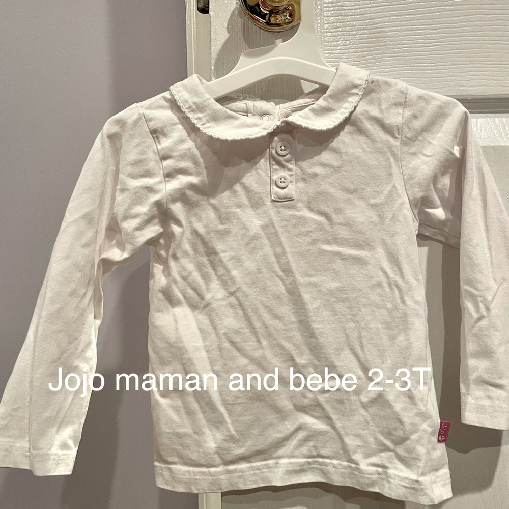 Basic shirt for toddler girl